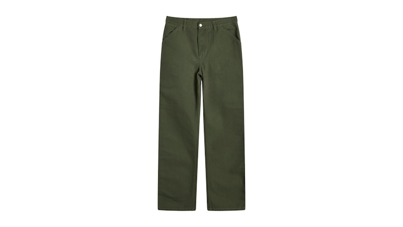 Carhartt WIP Single Knee Pant Tarragon Rinsed