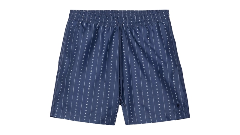 Carhartt WIP Slater Swim Trunks Blue Ink