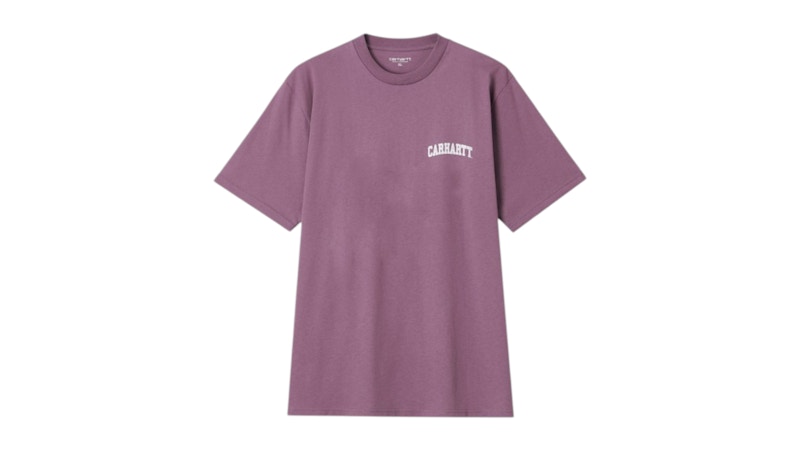 Carhartt WIP University Script T-Shirt Pink