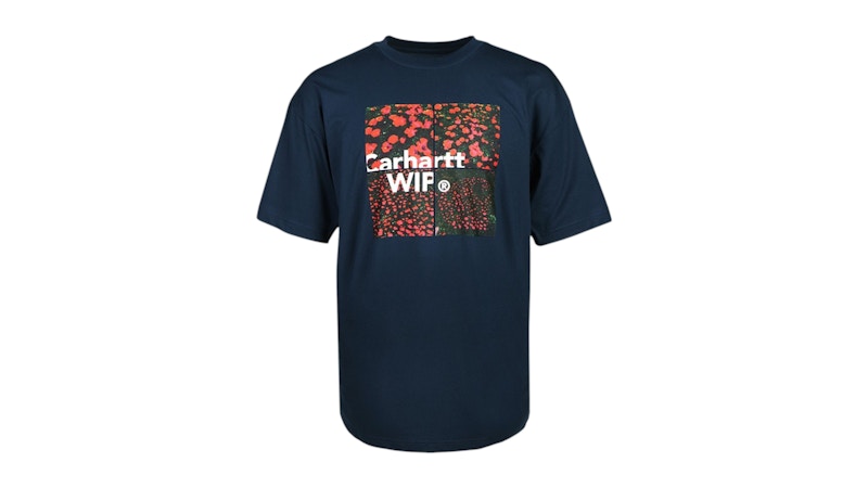 トップス CARHARTT WIP S/S BAYLEY POLO NAVY Carhartt WIP Valley S/S T-Shirt Navy Hombre - US