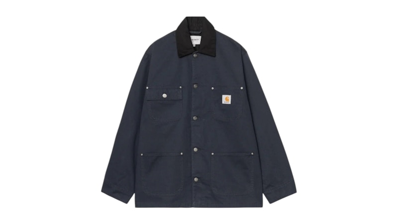 Carhartt WIP OG Chore Coat Spring Jacket Deep Night/Black Men's