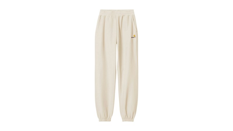 Carhartt WIP Women's American Script Sweatpants Natural