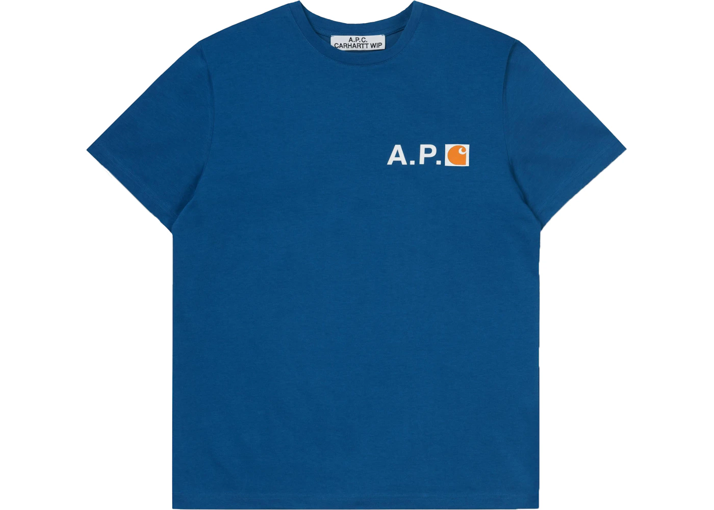 Carhartt WIP x APC Fire T-Shirt Royal Blue - FW19 メンズ - JP