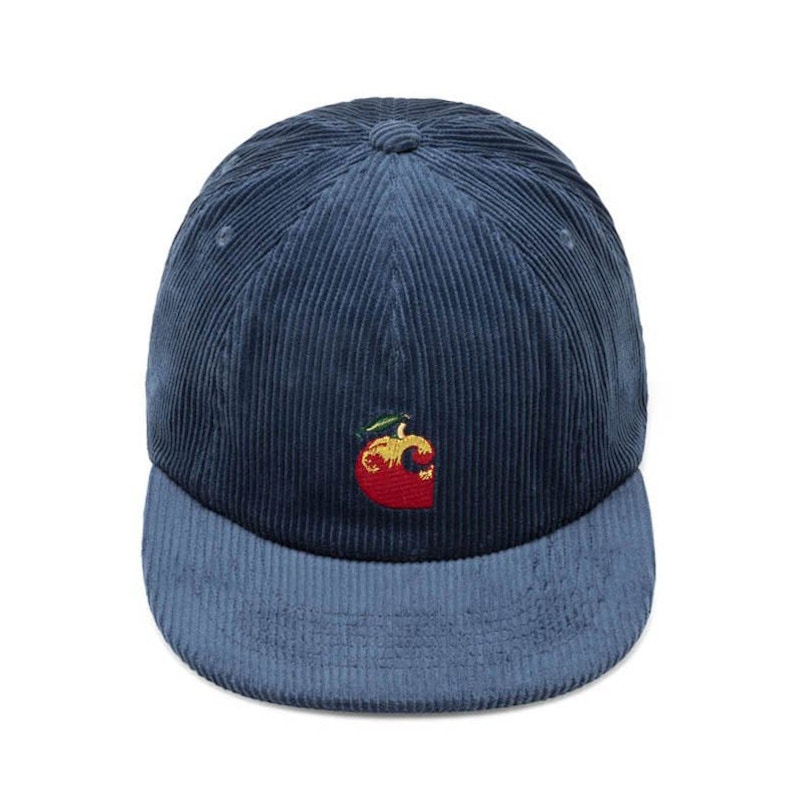 Carhartt WIP x Bodega Full Flavor Cap Blue - FW21 - JP