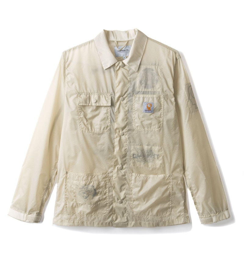 Carhartt WIP x Brain Dead Chore Coat Beige Men's - SS18 - US