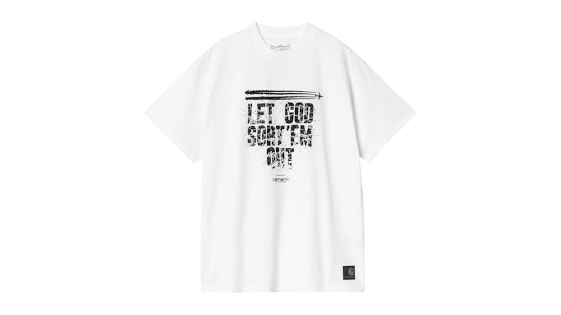 Carhartt WIP x Clipse S/S Let God Sort Em Out T-Shirt White