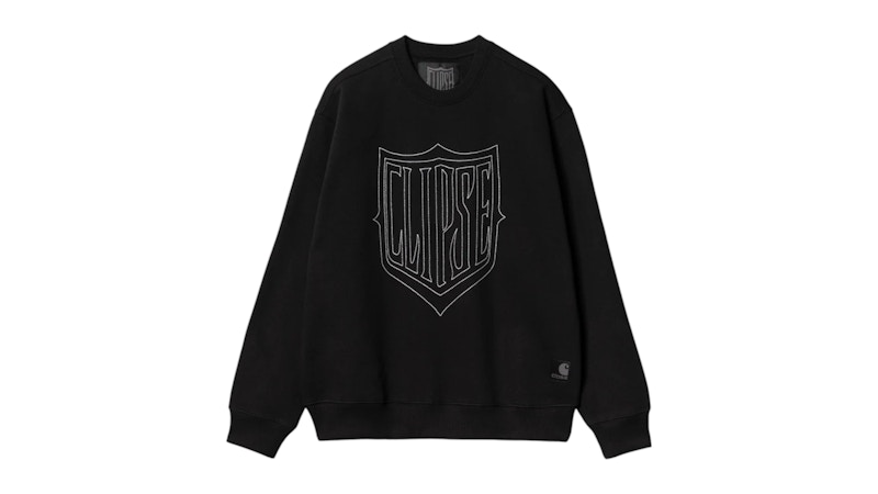 Pre-owned Carhartt Men's  Wip X Clipse Sweatshirt In Black/white In Multi