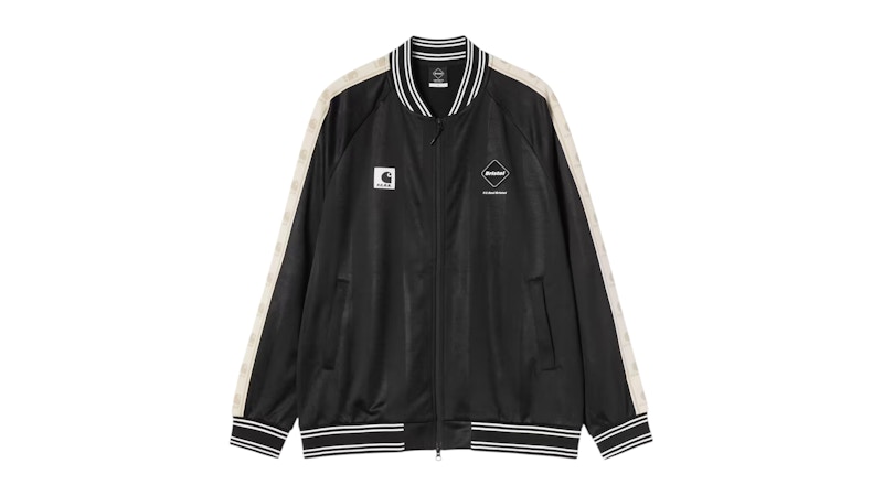 Carhartt x F.C.R.B. Varsity Track Jersey Blouson Black Men's