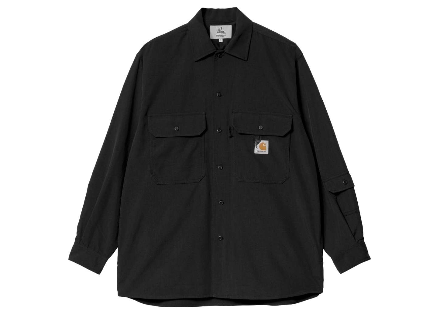 Carhartt WIP x Invincible L/S Solid Shirt Black Men's - SS23 - US