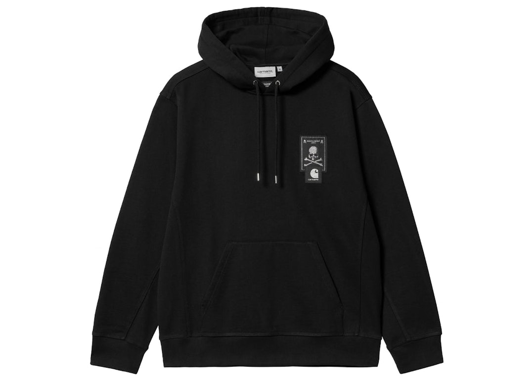 Pre-owned Carhartt Wip X Mastermind Hooded Sweatshirt Black