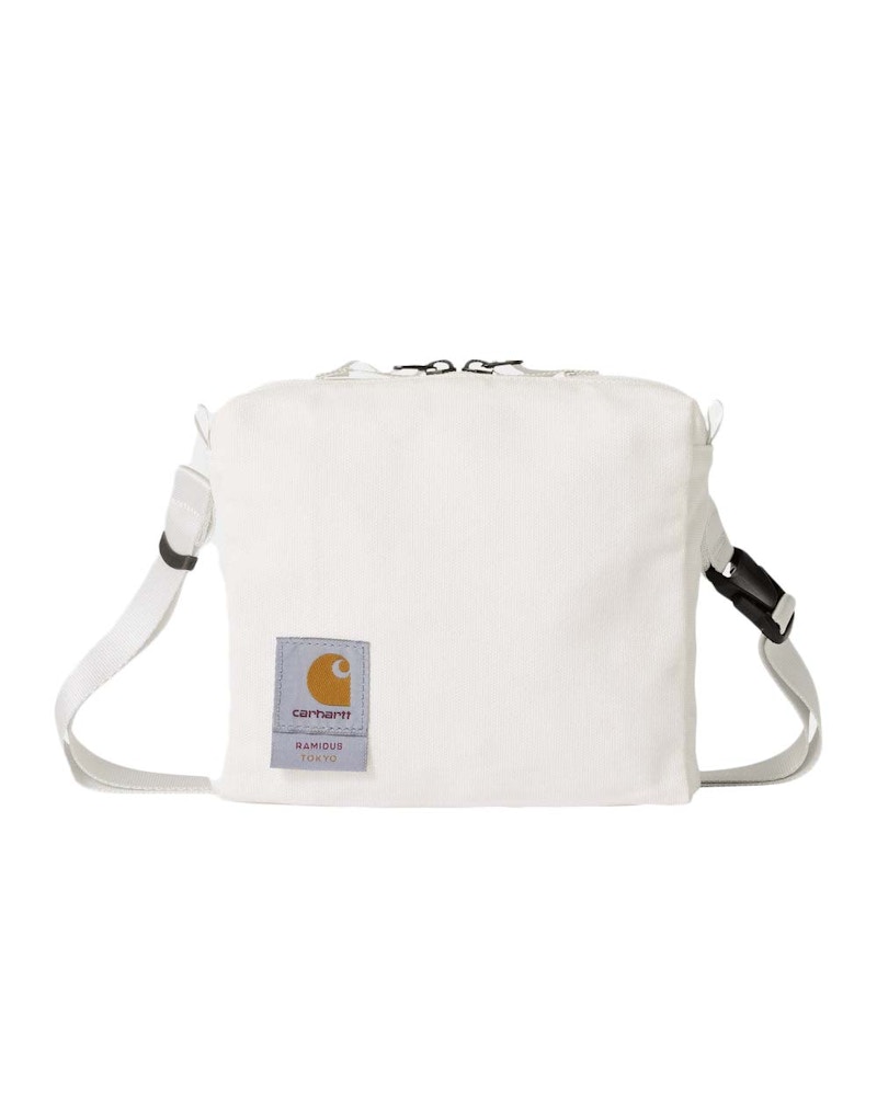 Carhartt WIP x RAMIDUS Fanny Pack M WIP White in Cotton - US