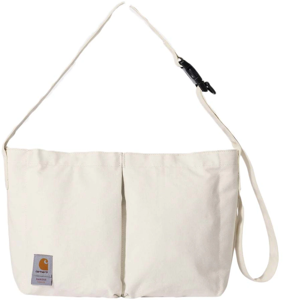 Carhartt WIP x RAMIDUS Shoulder Bag WIP Hamilton Brown in Cotton - US