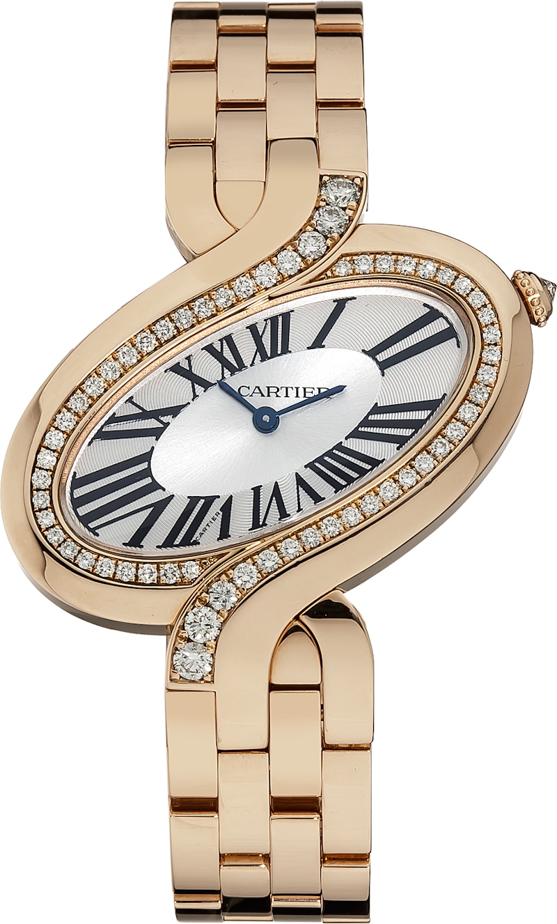 Cartier Delices WG800006 25mm in Rose Gold ES