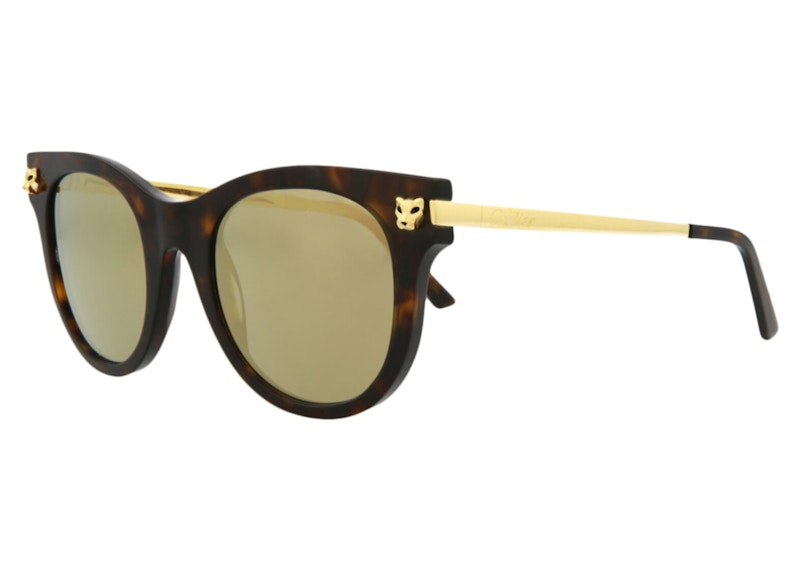 サングラス Cartier Cartier - CT0506S - 002 havana havana brown Cartier CT0506S 002 Sunglasses - US