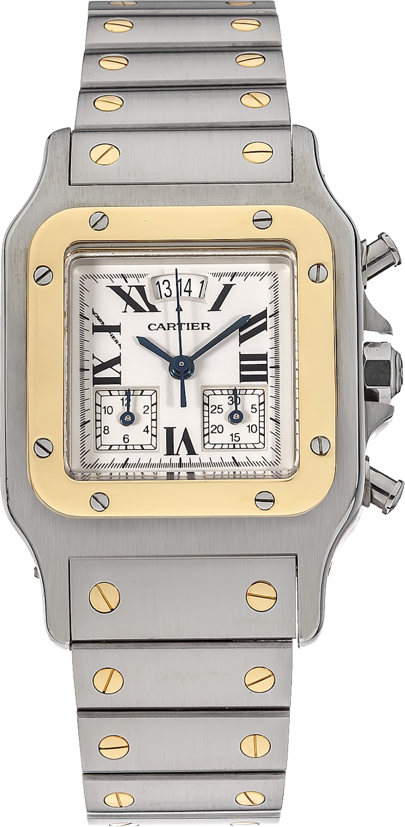 Cartier santos sale galbee chronograph