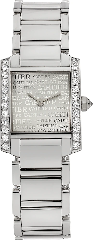 Cartier Tank Francaise WE1024S3 20mm in White Gold - US