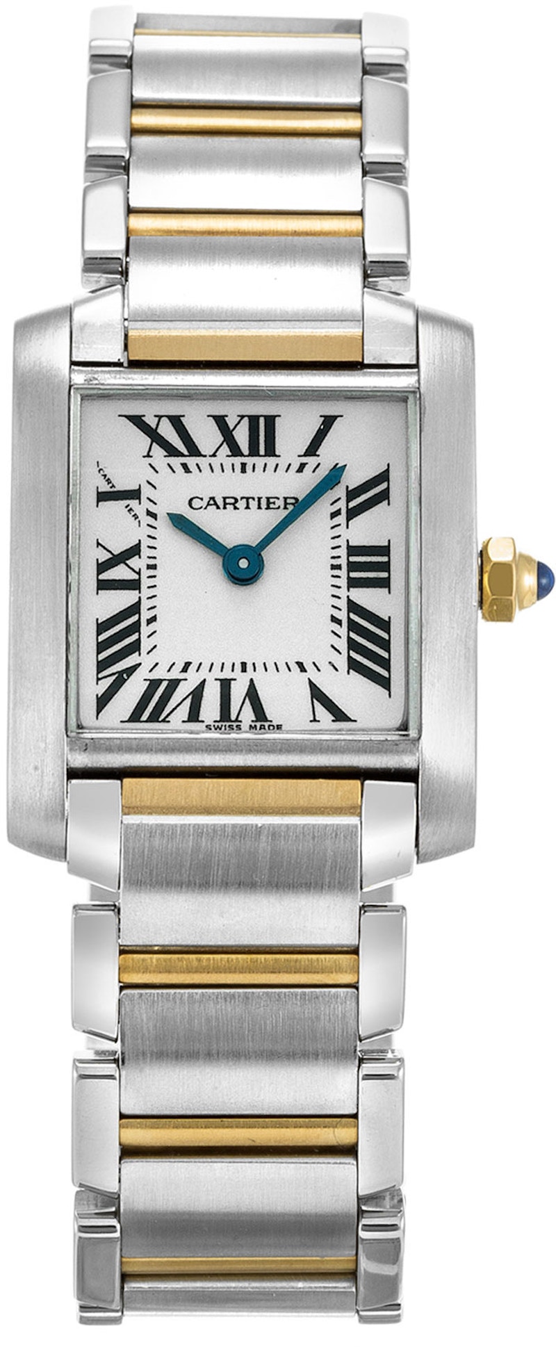 Cartier Tank W51007Q4 20mm in Stainless Steel GB