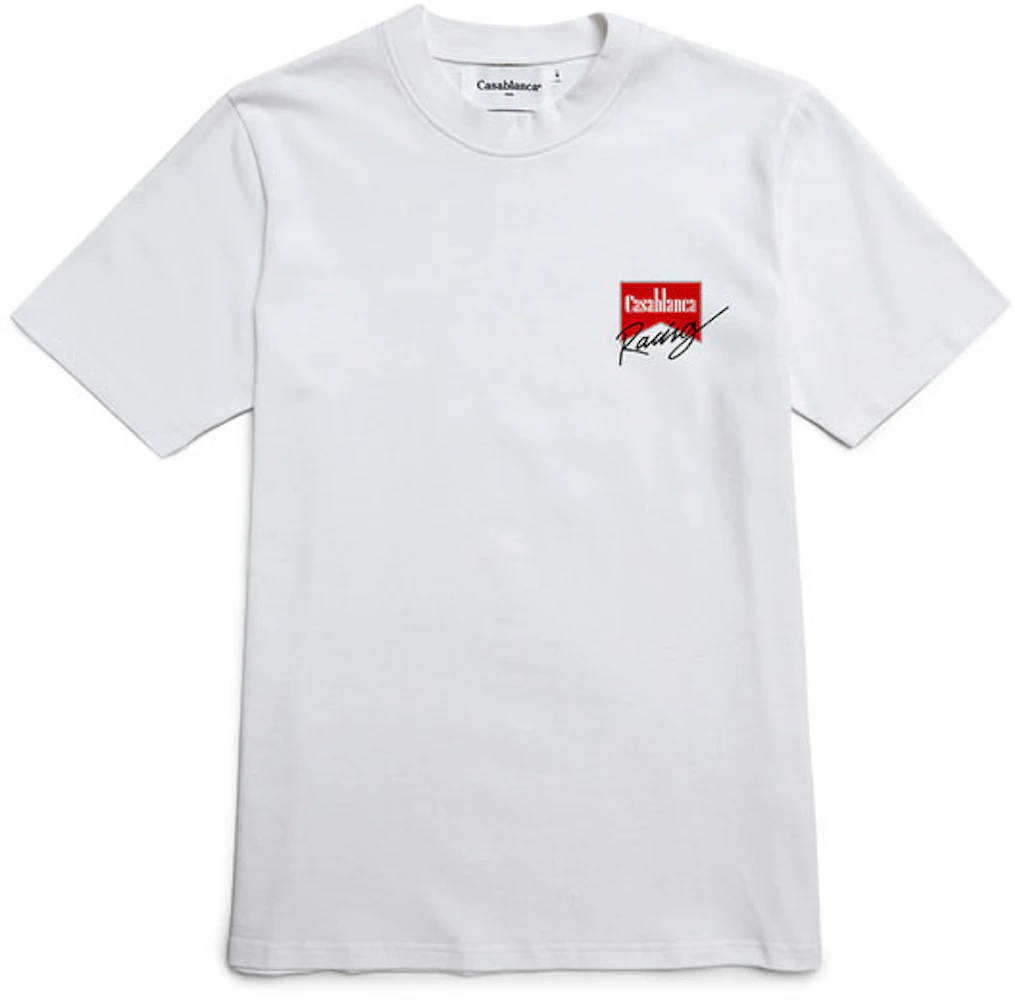 Casablanca Casa Racing Double Sided T-shirt White Men's - SS22 - US