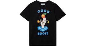 Casablanca Casa Talisman T-shirt Black/Blue