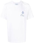 Casablanca Embleme De Caza Logo Print T-shirt White