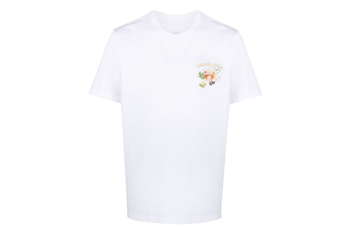 Pre-owned Casablanca Fruit And Food T-shirt White