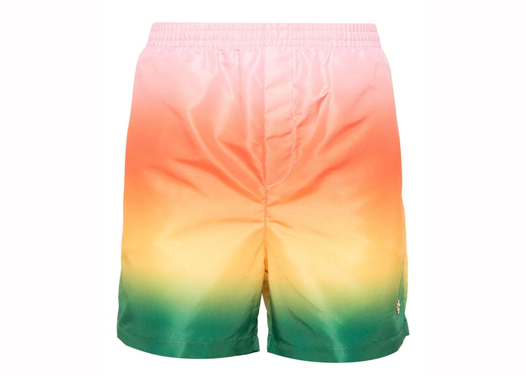 Pre-owned Casablanca Gradient Shorts Multicolor