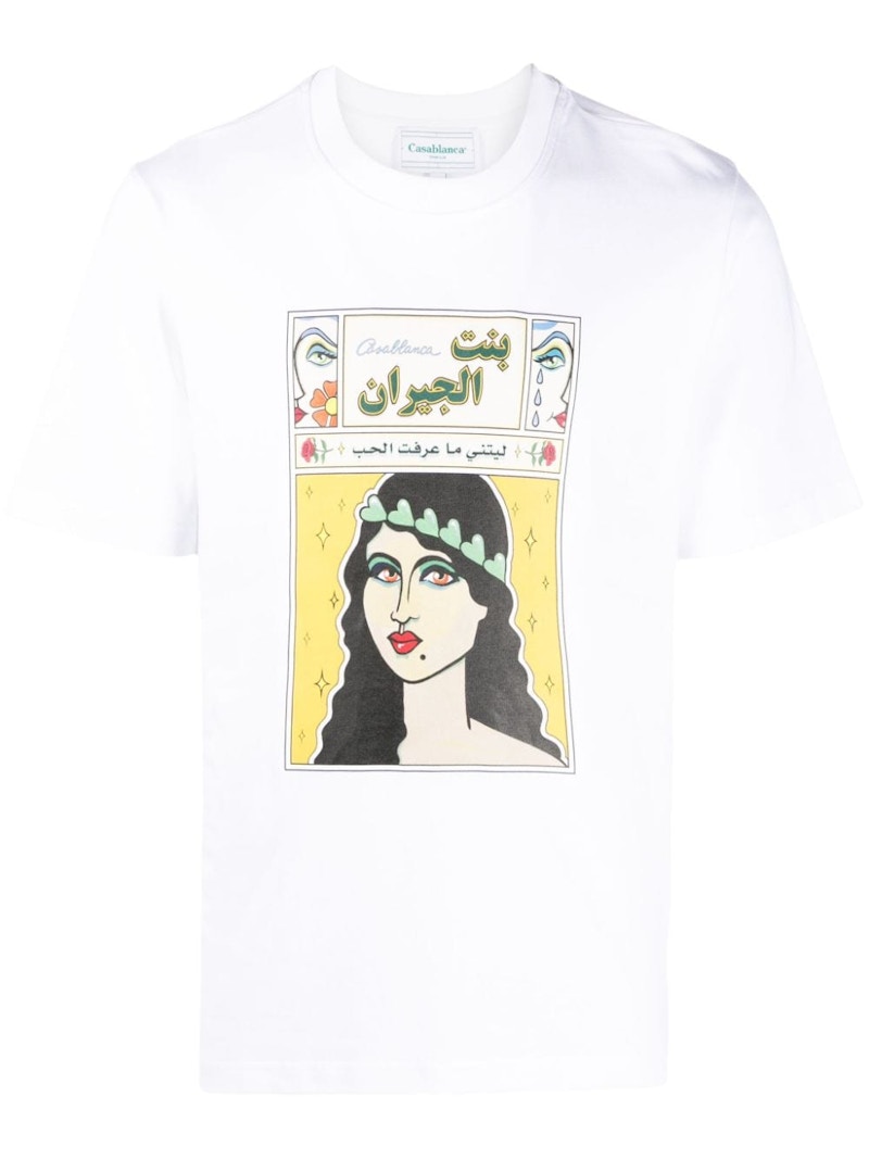 Casablanca La Femme T shirt White Men s FW23 US