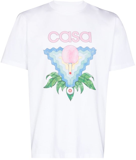 Casablanca Memphis Icon T-shirt White Men\'s - SS22 - US