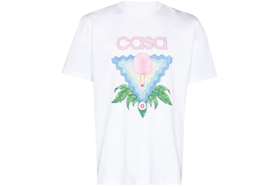 Casablanca Memphis Icon T-shirt White Men's - SS22 - US