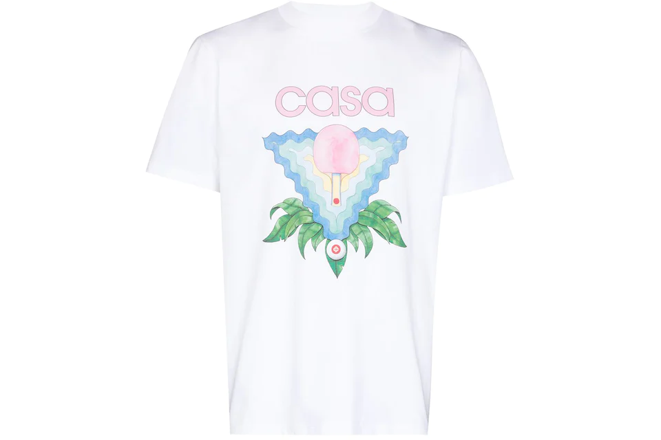 Casablanca Memphis Icon T-shirt White