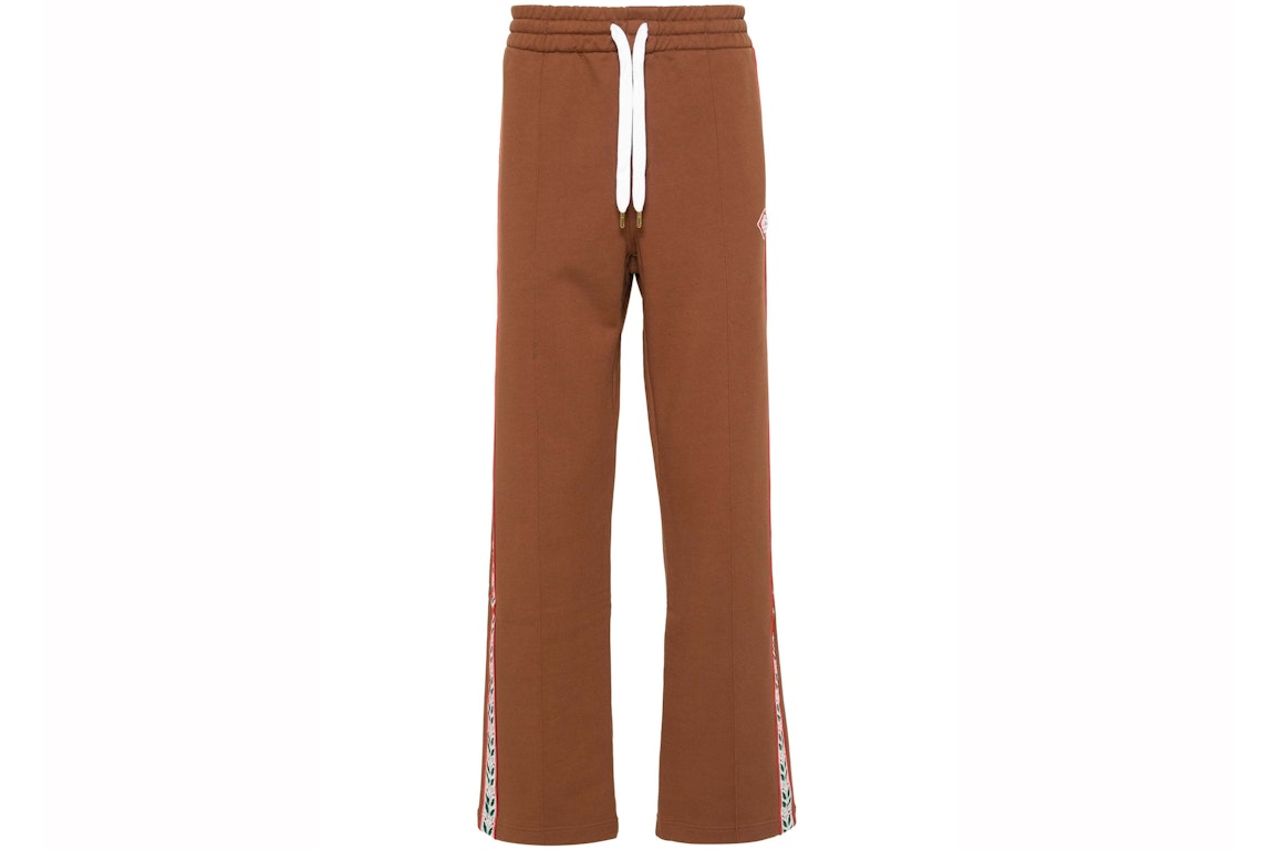 Pre-owned Casablanca Organic Cotton Jogging Pants Light Brown