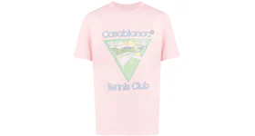 Casablanca Tennis Club Icon T-shirt Pink