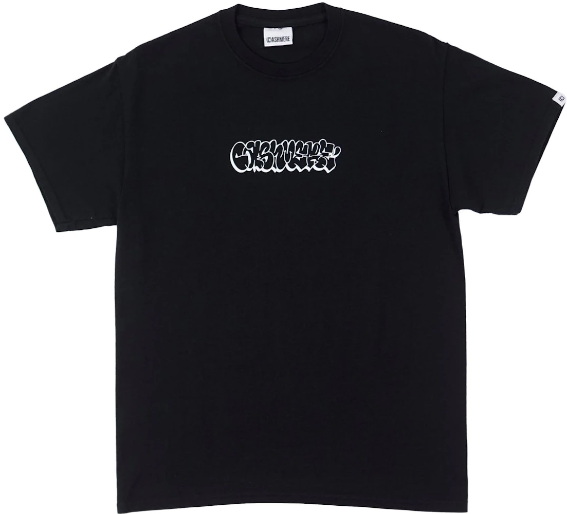 Cashmere Sound Fat T-shirt Black Men's - FW21 - US