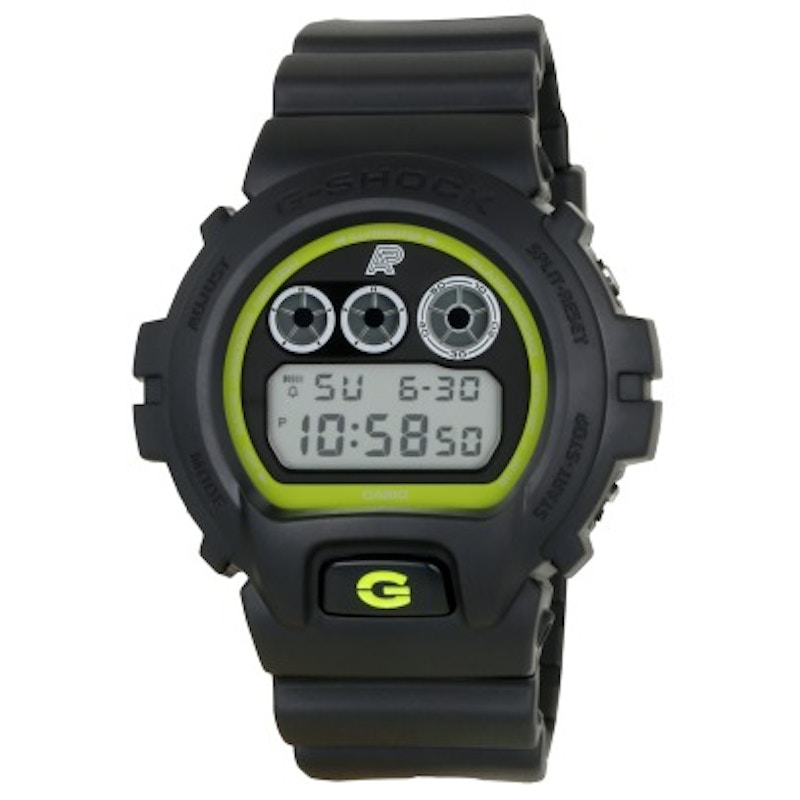 Pre-owned Casio Men's Albino & Preto Gshock Dw6900ap231 Watch In Resin In Brown
