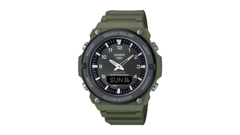 Men's Casio Analog AQS820W3B Watch in Resin