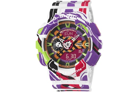 Casio G-Shock EVANGELION 30th Anniversary GA-110EVA30-7A 55mm in