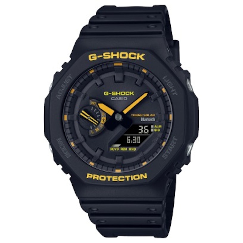 Pre-owned Casio Men's Analogdigital Gshock Gab2100cy1a Watch In Carbon/resin