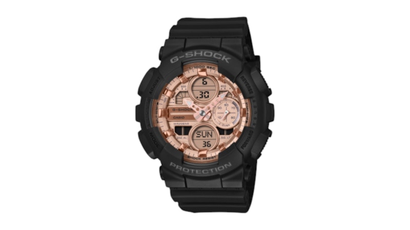 Women's Casio Analog Digital GMAS140PG1A Watch in Resin