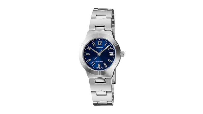 Women's Casio Analog LTP1241D2A2 Watch in Stainless Steel