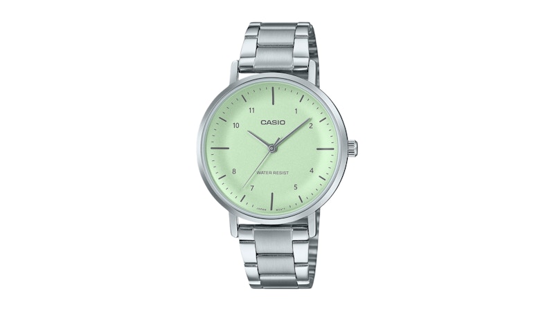 Women's Casio Analog LTPVT03D3B Watch in Stainless Steel