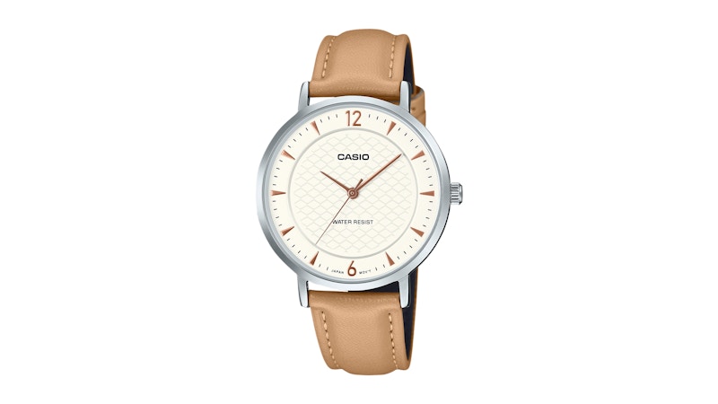 Women's Casio Analog LTPVT04L7A1 Watch in Stainless Steel