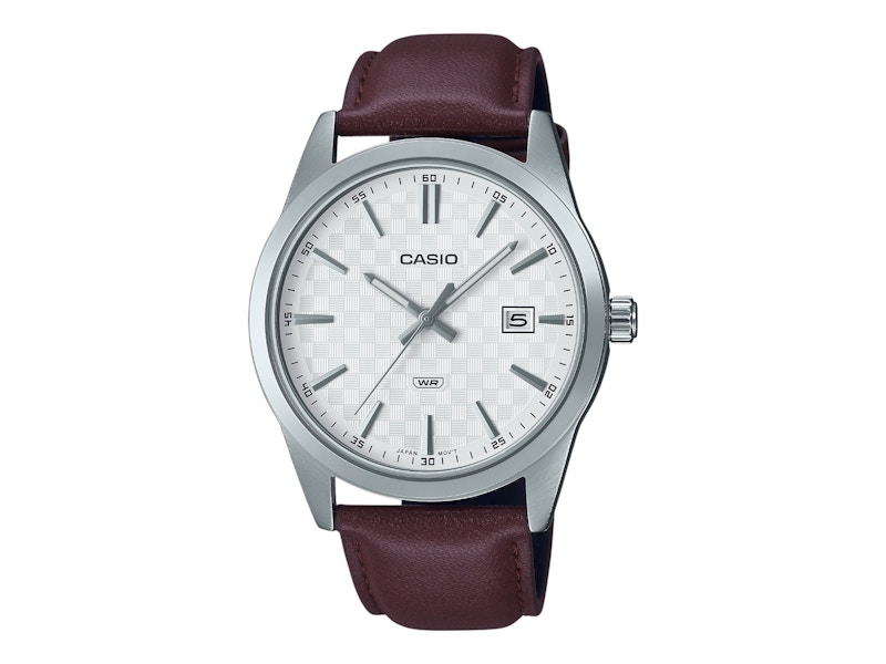 Pre-owned Casio Men's Analog Mtpvd03l5a Watch In Stainless Steel