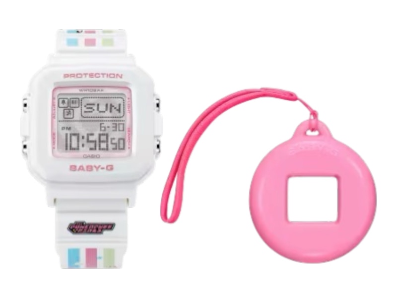 Men's Casio BabyG BGD10 Series The Powerpuff Girls BGD10KPP7A Watch in Resin