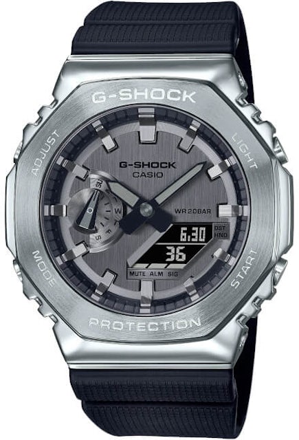 Casio CasiOak GM-2100-1A 45mm in Stainless Steel - US