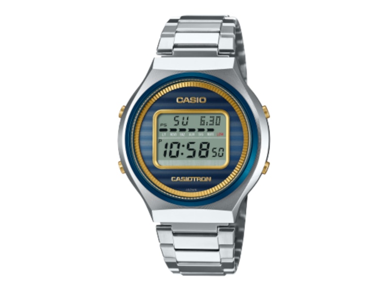 【数量限定】 Casio US - steel Stainless in 42.7mm TRN-50SS-2A Casiotron 時計