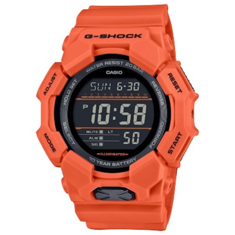 Pre-owned Casio Men's Digital Gshock Gd0104 Watch In Carbon/resin In Black
