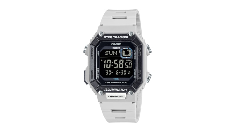 Men's Casio Digital WSB10008B Watch in Resin