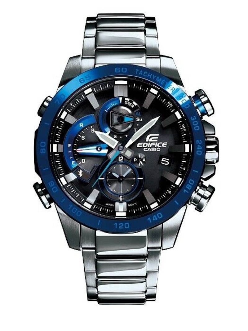 Casio Edifice EQB800DB-1A - 45mm in Stainless Steel - US