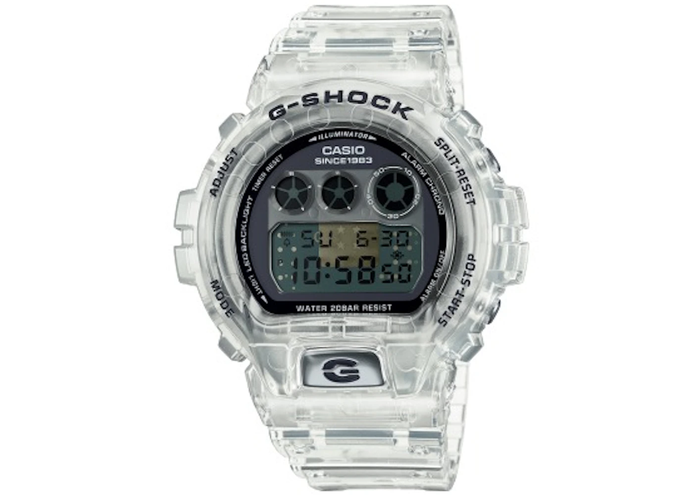 Casio G-Shock 40th Anniversary CLEAR REMIX DW6940RX-7 50mm in