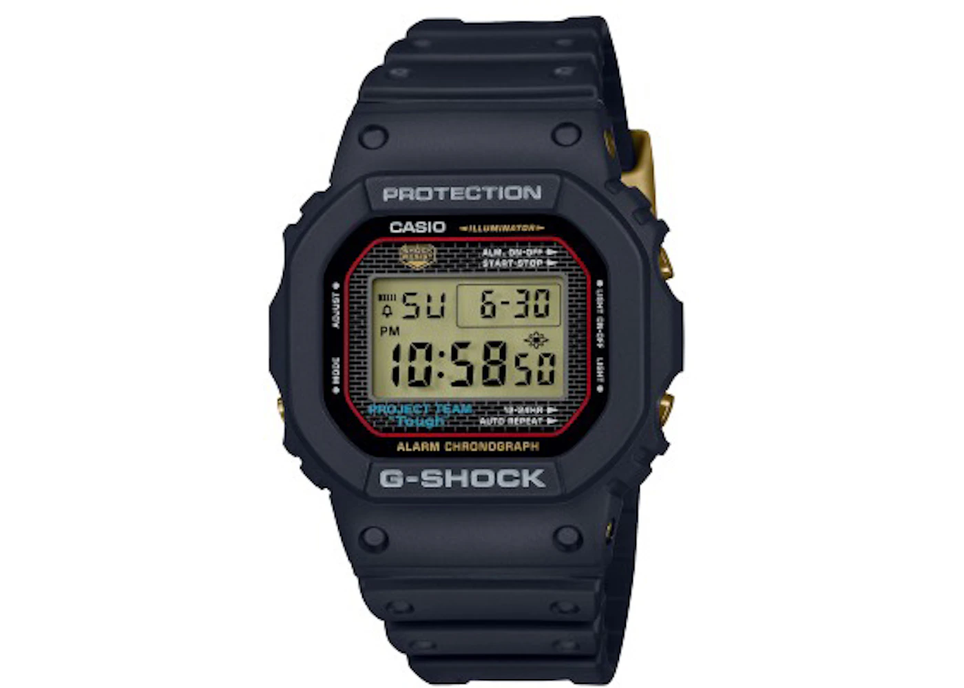 Casio G-Shock 40 Aniversario RECRISTALIZADO DW5040PG-1 43mm in
